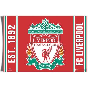 Desert Cactus Liverpool FC Poster Football Soccer 11 inches by 17 inches Decoration Room (Design G, Paper)