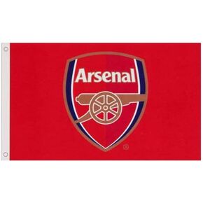 Arsenal - Core Crest Flag (3 by 5 feet)