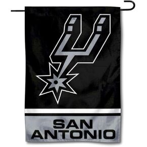 WinCraft San Antonio Spurs Double Sided Garden Flag