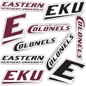 Desert Cactus Eastern Kentucky University Sticker EKU Colonels Stickers Vinyl Decals Laptop Water Bottle Car Scrapbook T2 (Type 2)