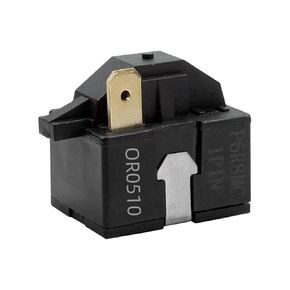 PTC Refrigerator Starter Compressor Relay P6R8MC OR0510 Replacement for LG Magic Chef Refrigerator Dehumidier (1 Pin)
