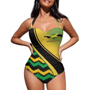Belidome One Piece Halter Swimsuit Women Bathing Suit Ruched Push Up Swimwear Size S-2XL Comfy