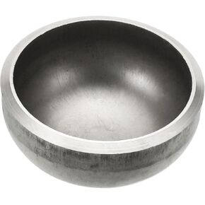 PATIKIL Pipe End Cap,1Pcs 316 Stainless Steel Tube End Cap Round Fitting Cap 102mm / 4inch OD Weld Pipe Cover for Plumbing HVAC Food Wine