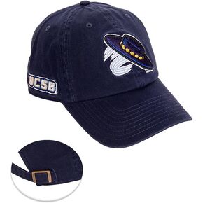 Desert Cactus University of California Santa Barbara Baseball Hat UCSB Gauchos Embroirderd Hats Cap Adjustable Cloth Strap Adult (Style C) Blue