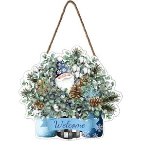 Turkey Wall Decor - Fall Harvest Door Hanging Sign and Plaque, 14.5"x11.5", Autumn and Turkey Decorations