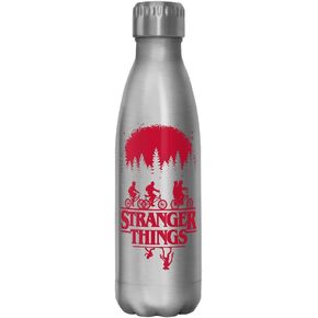 Netflix Stranger Things SIMPLE POSTER 17 oz Stainless Steel Bottle, Multicolor