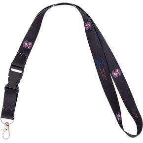 Desert Cactus South Carolina State University Lanyard SCSU Bulldogs Car Keys ID Badge Holder Keychain Detachable Breakaway Snap Buckle (Black)