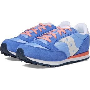 Saucony Originals Jazz Original (طفل صغير/طفل كبير) أزرق/مرجاني 1 Little Kid M