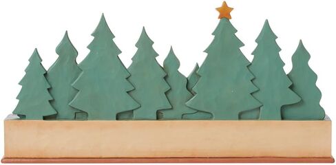 Enesco Jim Shore Heartwood Creek Highland Glen Christmas Countdown Calendar Figurine, 8.27 Inch, Multicolor in Saudi Arabia