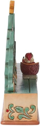 Enesco Jim Shore Heartwood Creek Highland Glen Christmas Countdown Calendar Figurine, 8.27 Inch, Multicolor in Saudi Arabia
