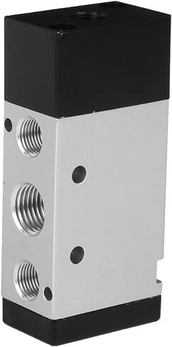 Pneumatic Control Valve, 2-Position 5-Way Pneumatic Control Valve Air Valve Aluminum Alloy for Mechanical, electronic component foot switches (4A410-15 G1/2") in Saudi Arabia