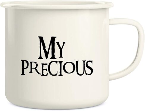 كوب قهوة من Retreez My Precious Coffee Tea 16 أونصة مصنوع من الفولاذ المقاوم للصدأ معدني للتخييم وإشعال النار - هدية عيد ميلاد ملهمة تحفيزية ساخرة مضحكة لصديق وزميل العمل والأخت والأخ والأب والأم in Saudi Arabia