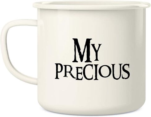 كوب قهوة من Retreez My Precious Coffee Tea 16 أونصة مصنوع من الفولاذ المقاوم للصدأ معدني للتخييم وإشعال النار - هدية عيد ميلاد ملهمة تحفيزية ساخرة مضحكة لصديق وزميل العمل والأخت والأخ والأب والأم in Saudi Arabia
