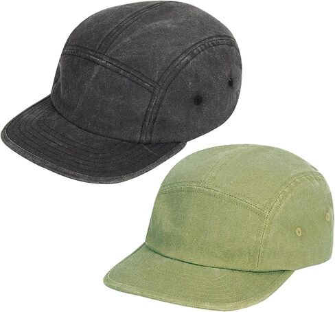 COOLSOME 5 Panels Hat Basic Daily Wear Flat-Bill Cap in Saudi Arabia