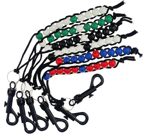 3/6/10/15 Pack Golf Bead Counter Golf Stroke Counter Golf Counter with Clip in Kuwait