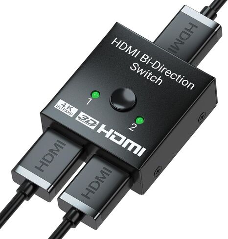 محول HDMI 2.1 5x1، محول HDMI 8K 5 في 1، يدعم 8K/60 هرتز 4K/120 هرتز HDCP 2.3 HDR10، صندوق محدد محول HDMI 5 منافذ متوافق مع PS3/4/5، Fire Stick، DVD، Xbox Switch وأجهزة HDMI الأخرى in Saudi Arabia