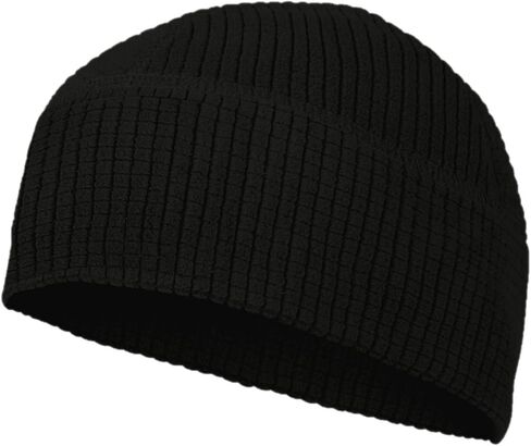 M MCGUIRE GEAR Grid Fleece Cap Beanie Polyester Winter Sports Extreme Cold Weather Outdoor Activity, One Size Made in USA in Saudi Arabia