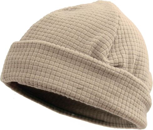 M MCGUIRE GEAR Grid Fleece Cap Beanie Polyester Winter Sports Extreme Cold Weather Outdoor Activity, One Size Made in USA in Saudi Arabia