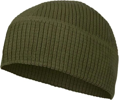 M MCGUIRE GEAR Grid Fleece Cap Beanie Polyester Winter Sports Extreme Cold Weather Outdoor Activity, One Size Made in USA in Saudi Arabia