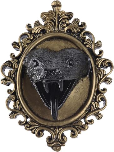 UITWMKTG Animal Head Wall Decor Gold Vintage Wall Sculpture Home Decor Gothic Statue for Living Room Bedroom Halloween Decoration for Men Women Bat in Saudi Arabia