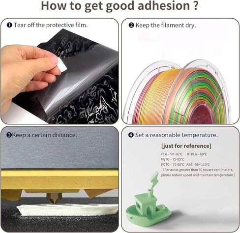 ترقية لوحة بناء Prusa XL مزدوجة الجوانب ناعمة PEF+PED لوح فولاذي زنبركي 365x365 مم سرير طباعة سطح مرن قابل للإزالة لطابعة Prusa ثلاثية الأبعاد in Kuwait