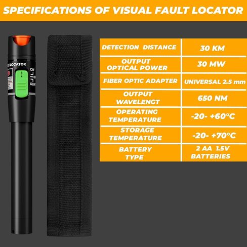 Visual Fault Locator (50 MW, Without Adapter) in Saudi Arabia