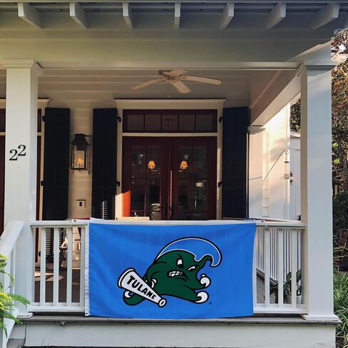 Desert Cactus Tulane University Flag Green Wave Flag Banners 100% Polyester Indoor Outdoor 3x5 feet Flags (Flag C) in Saudi Arabia