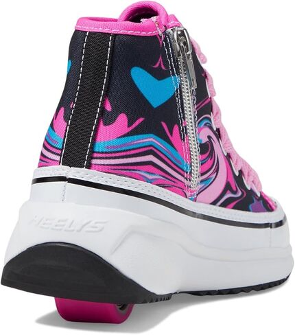 HEELYS Girl's Veloz Chi (طفل صغير/طفل كبير/بالغ) أسود/وردي 8 طفل كبير (سيدات 9) M in Saudi Arabia