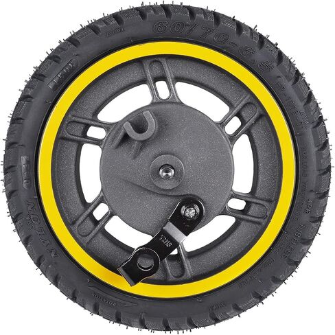 60/70-6.5 10-inch Explosion-proof Tubeless Tire + 10" Heavy Duty Butyl Rubber inner Tube Replace for Segway Ninebot Max G30 G30LP G30E Electric Kick Scooter Tyre Wheel Parts (tire x2) in Saudi Arabia