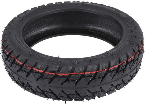 60/70-6.5 10-inch Explosion-proof Tubeless Tire + 10" Heavy Duty Butyl Rubber inner Tube Replace for Segway Ninebot Max G30 G30LP G30E Electric Kick Scooter Tyre Wheel Parts (tire x2) in Saudi Arabia
