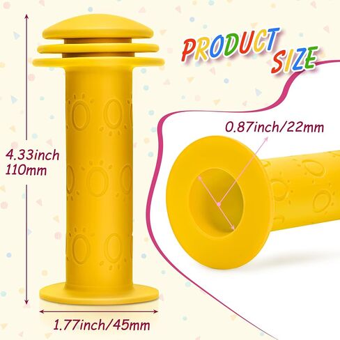 Bike Handle Grips - Non-Slip Rubber Bicycle Handlebar Grips for Kids Girls Boys Bikes,Mountain Bikes,Road Bikes,Beach Cruiser Bikes,Scooters in Saudi Arabia