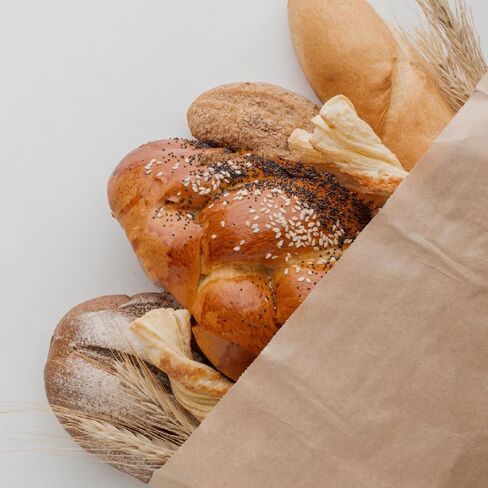 Perfect Stix - Brown Bag 4-100 4lb Brown Paper Lunch Bags - Pack of 100ct in Saudi Arabia