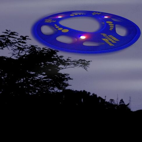 FLYDAY Flying Disc with LED Lights Flying Ring Easy to Catch 27 Inch for Birthday Outdoor Beach Play in Saudi Arabia