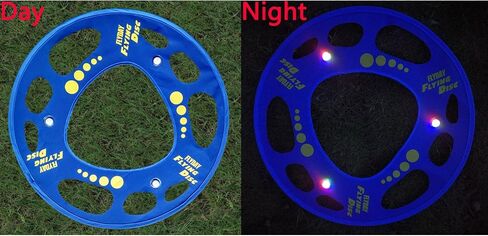 FLYDAY Flying Disc with LED Lights Flying Ring Easy to Catch 27 Inch for Birthday Outdoor Beach Play in Saudi Arabia