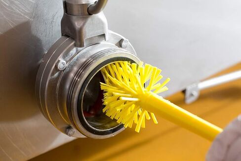 Vikan Ø3.5" One-Piece Pipe Brush 5381-90-5 - Medium/Stiff - White in Saudi Arabia