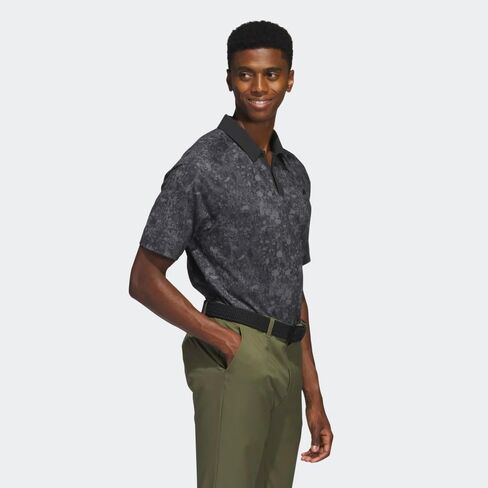 adidas Men's Ultimate365 Tour Mesh Printed Golf Polo Shirt in Saudi Arabia