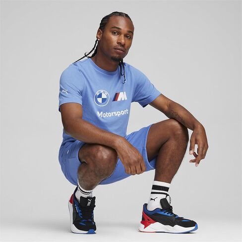 تي شيرت بشعار BMW M Motorsport Essentials للرجال من PUMA، مقاس كبير in Saudi Arabia