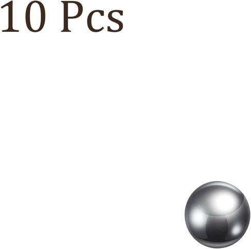 10pcs Precision Balls - [3/8"] 440C Stainless Steel for Bearings Use, Solid in Saudi Arabia