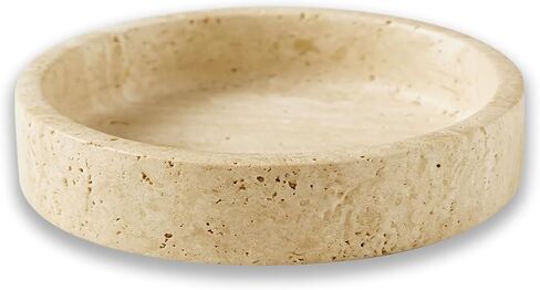 100% Travertine Marble Wine Bottle Coaster,Champagne Bottle Holder,Marble Wine Chiller,Beige in Saudi Arabia