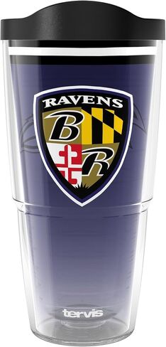 كوب Tervis NFL Baltimore Ravens-Forever معزول بالمروحة، 24oz، كلاسيكي in Saudi Arabia