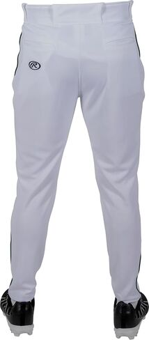 Rawlings Men's Pro 150 Series Baseball Pant | Jogger Fit | Youth Sizes | Solid & Piped Options in Saudi Arabia