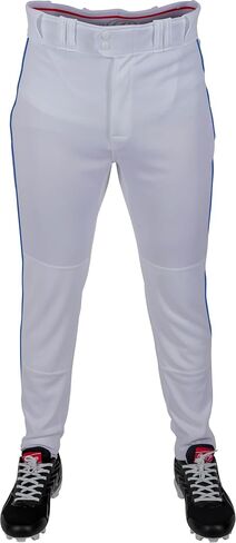 Rawlings Men's Pro 150 Series Baseball Pant | Jogger Fit | Youth Sizes | Solid & Piped Options in Saudi Arabia