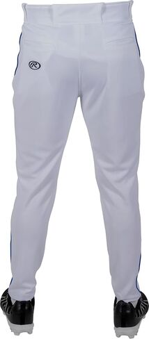 Rawlings Men's Pro 150 Series Baseball Pant | Jogger Fit | Youth Sizes | Solid & Piped Options in Saudi Arabia