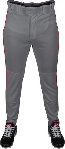 Rawlings Men's Pro 150 Series Baseball Pant | Jogger Fit | Youth Sizes | Solid & Piped Options in Saudi Arabia