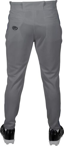 Rawlings Men's Pro 150 Series Baseball Pant | Jogger Fit | Youth Sizes | Solid & Piped Options in Saudi Arabia