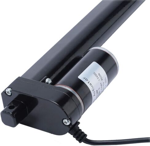 DasMarine 6" Stroke Linear Actuator with Mounting Bracket for Recliner TV Table Lift Massage Bed Electric Sofa,Linear Electric Actuator 225LBS Load Capacity 10mm/s Speed 12V DC,Black,Indoor Outdoor in Kuwait