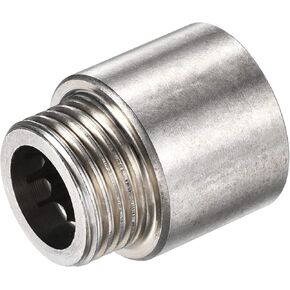 MECCANIXITY Stainless Steel Extension Pipe Fitting 40mm G1/2 Female to G1/2 Male Thread Reducer Coupling Adapter Connector in Saudi Arabia