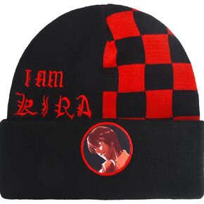 Concept One Death Note Beanie Hat, Ryuk Winter Knit Cap with Cuff