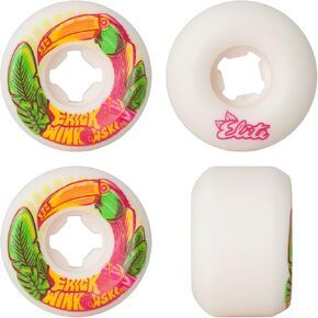 Skateboard Wheels 53mm Winkowski Tropics Elite Mini Combo 99A White