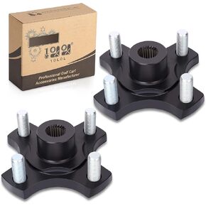 10L0L Golf Cart Rear Axle Hub Assembly for EZGO RXV 2008-Up Gas And Electric,Replace OEM#604112, 615604,2 pack